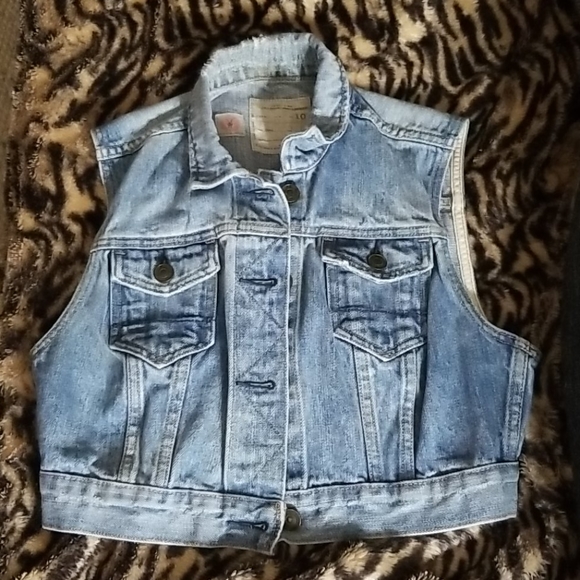 All Saints Jackets & Blazers - All Saints Denim Vest